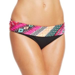 Kenneth Cole Reaction Fold Over Bikini Bottom M